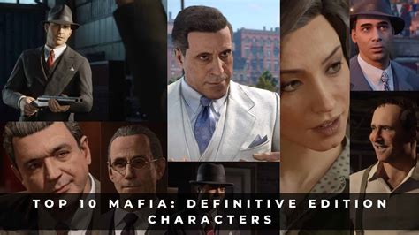 mafia definitive edition cast|mafia definitive edition characters.